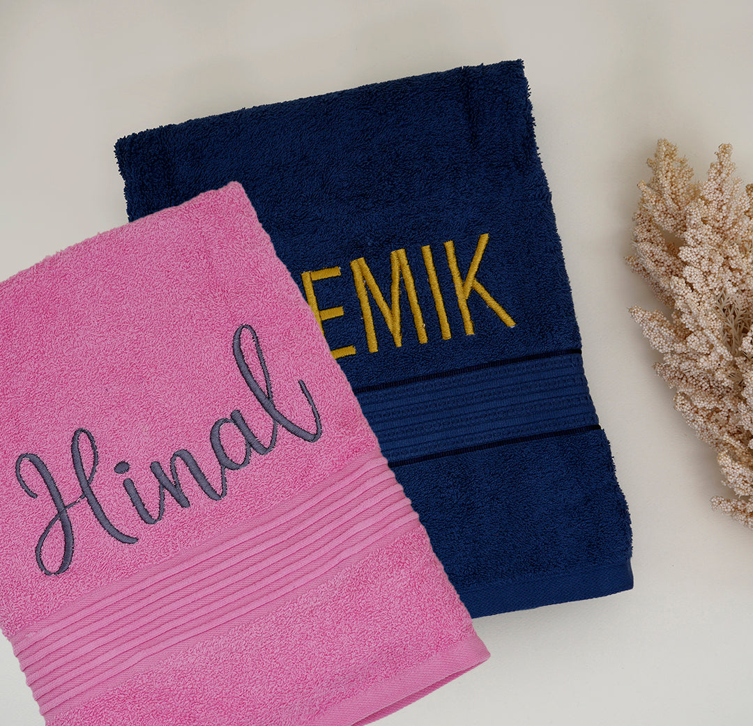 Personalised Couple Towels