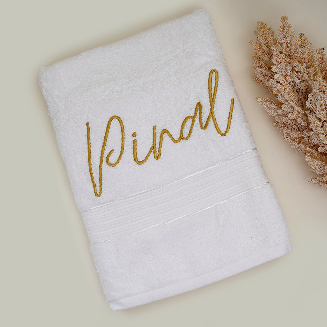 Personalised Couple Towels