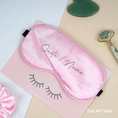 Personalised Couple Eye Masks (Set of 2)