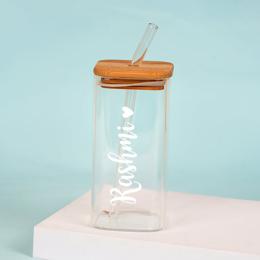 Personalised Glass Sipper