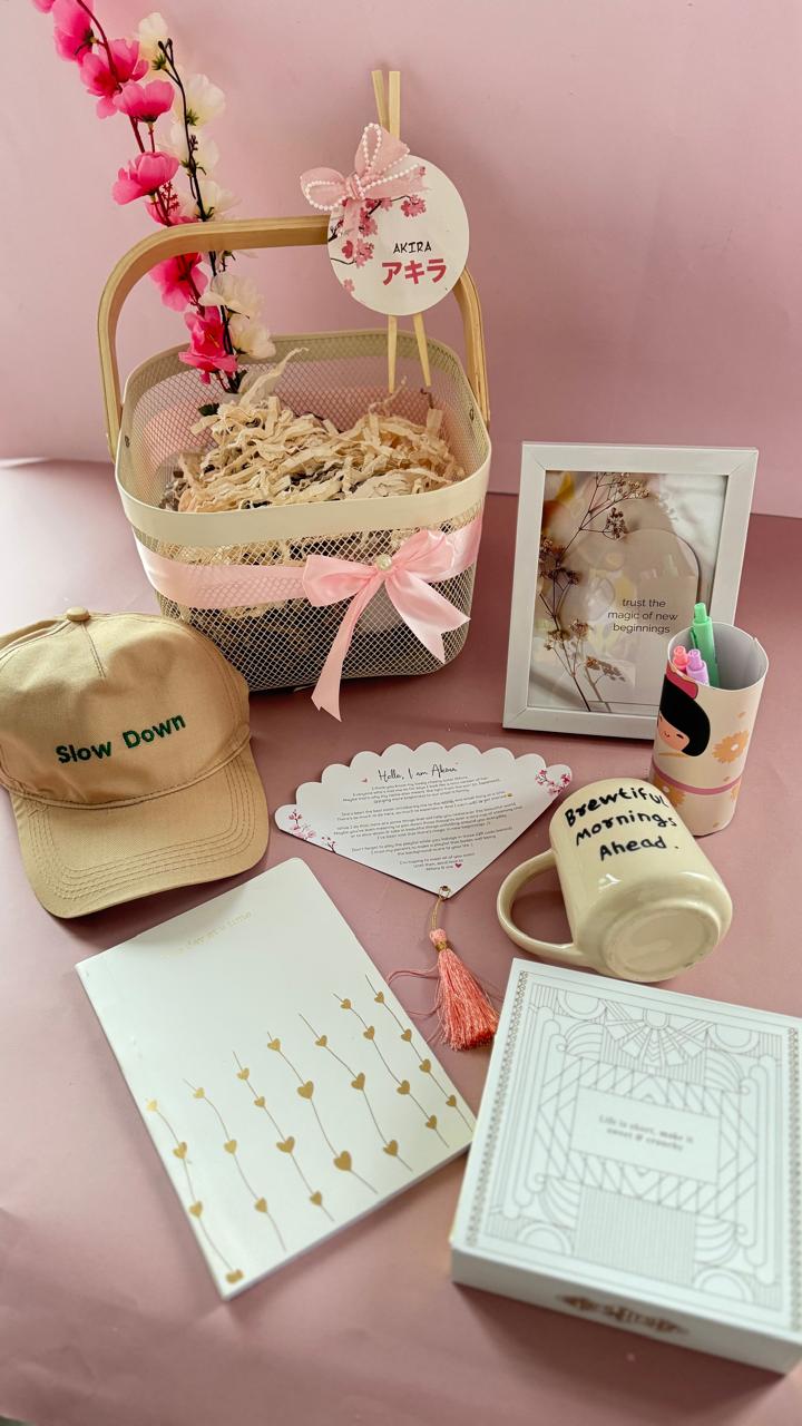 Japanese Theme Birth Announcements Hamper