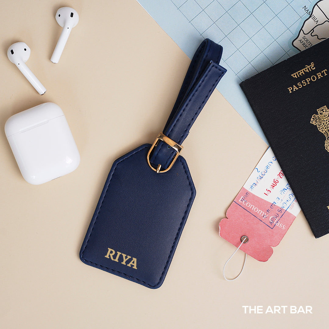 Couple Personalised Luggage Tags (Set of 2)