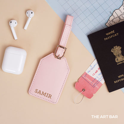 Couple Personalised Luggage Tags (Set of 2)