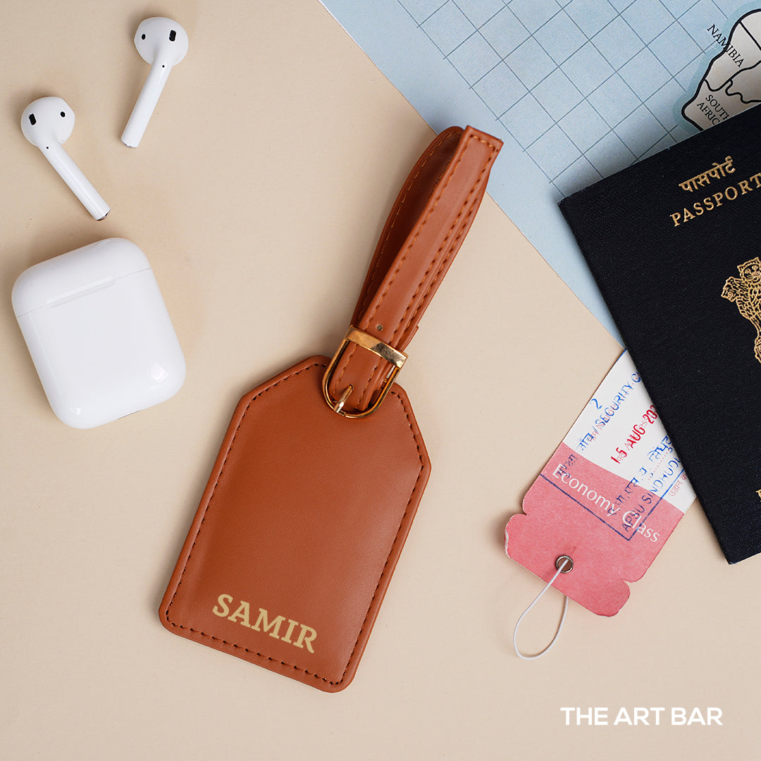 Couple Personalised Luggage Tags (Set of 2)