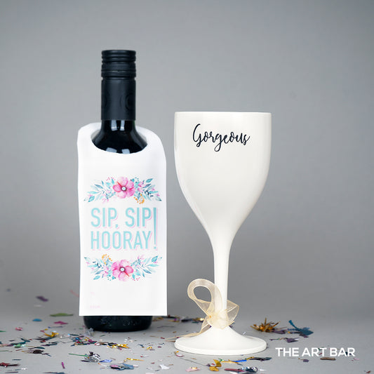 Personalised Non Breakable Wine Glass