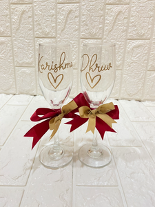 Personalised Champagne Glass (Set Of 2)