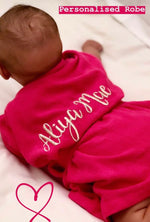 Load image into Gallery viewer, Personalised Baby Bathrobe

