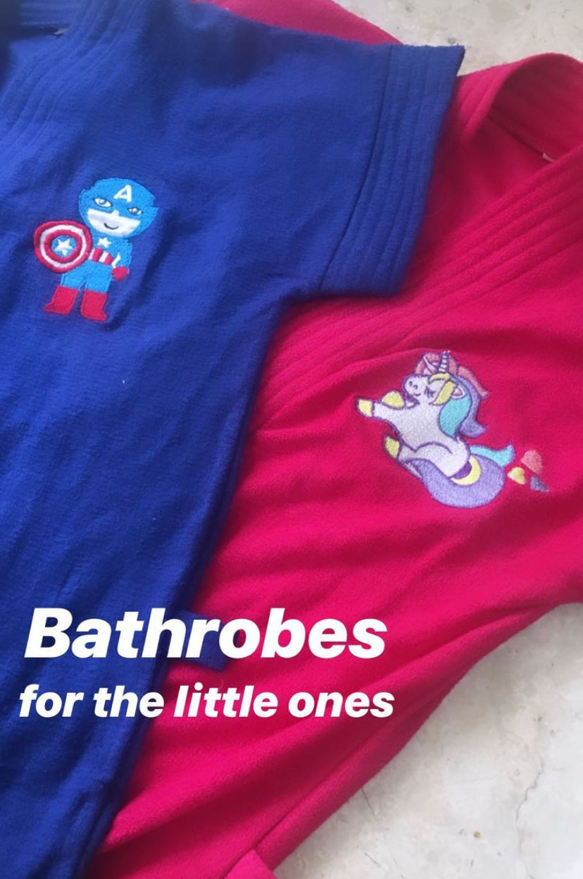 Personalised Kids Bathrobe