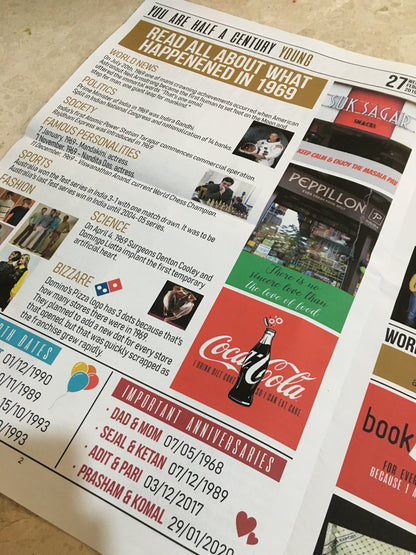 Personalised Newspaper