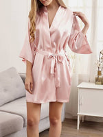 Load image into Gallery viewer, Personalised Satin Robe
