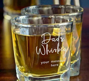 Personalised Whiskey Glass