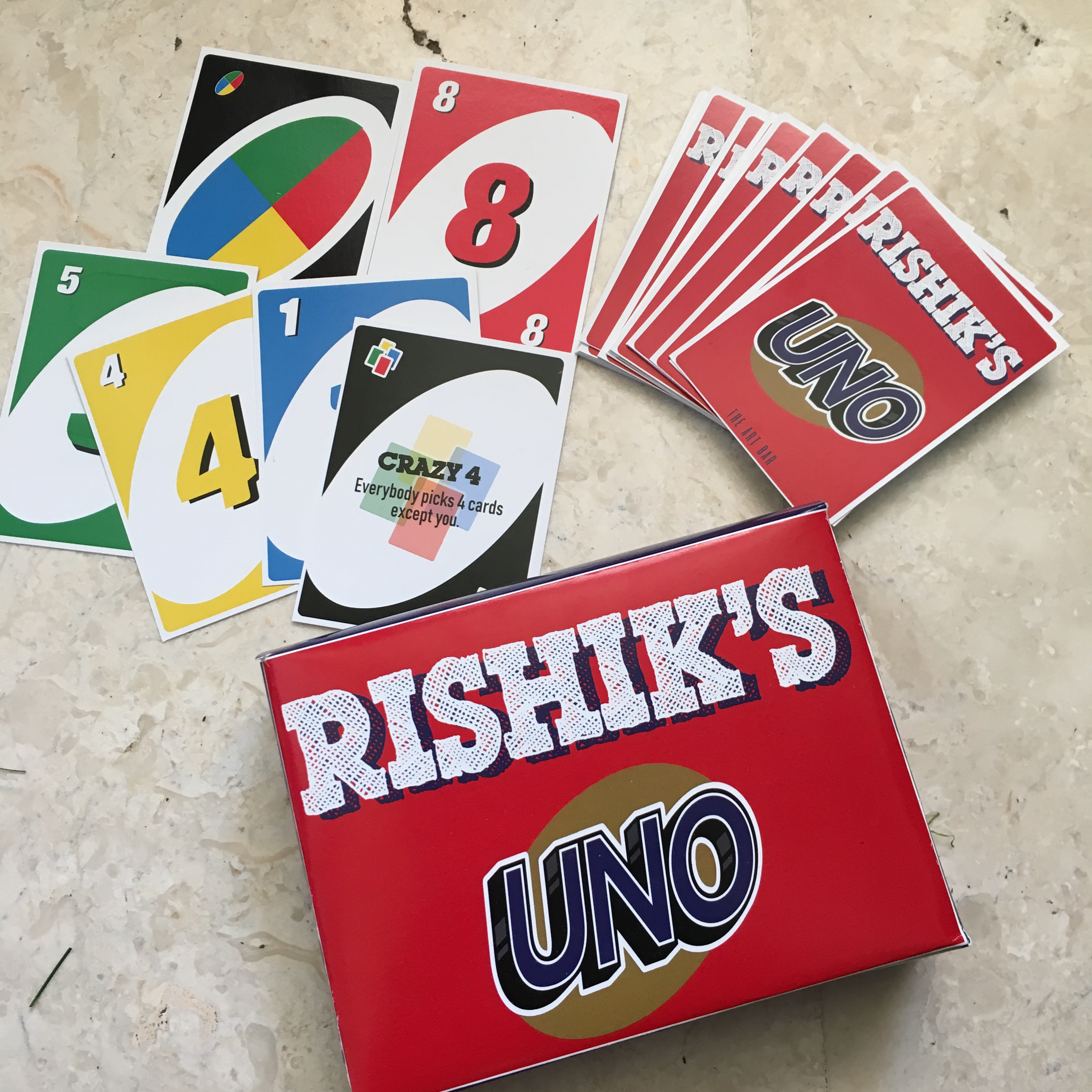 Personalised Uno